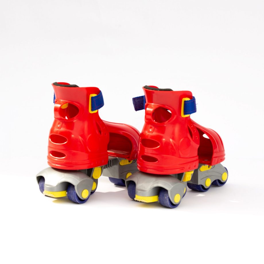 Fisher Price 1 2 3 Adjustable Over the Shoe Roller Skates