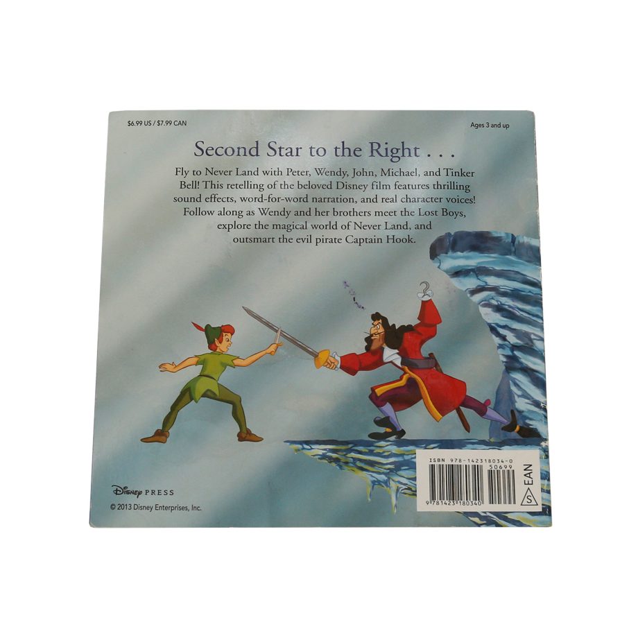 Peter Pan Read-Along Storybook and CD - Paperback