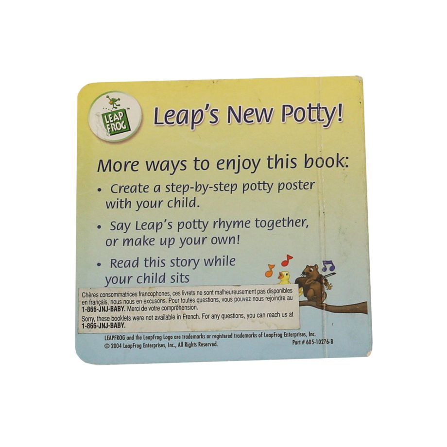 Leap's New Potty