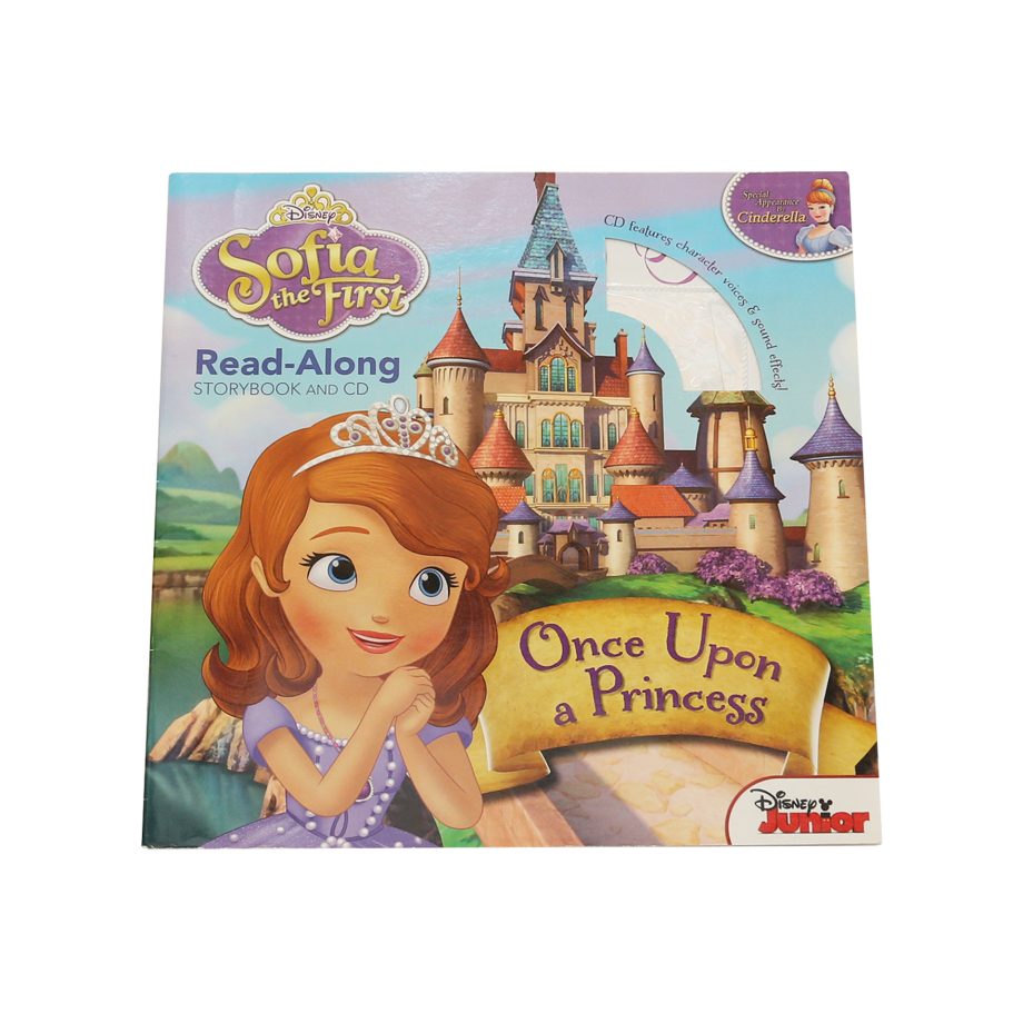 Sofia the First Read-Along Storybook and CD Once Upon a Princess