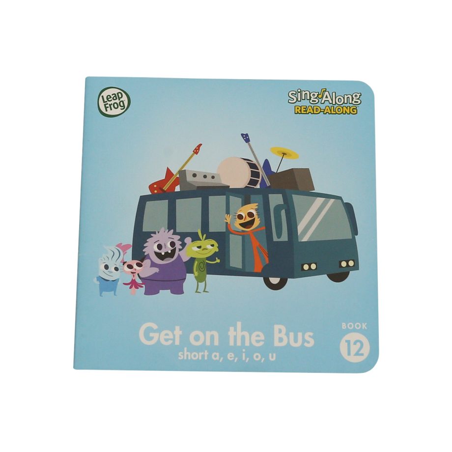 Leap frog sing along Get on the bus short a, e, i, o, u